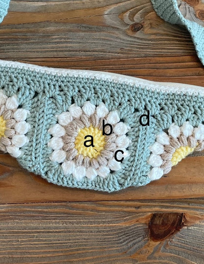 Granny Square Belt Bag