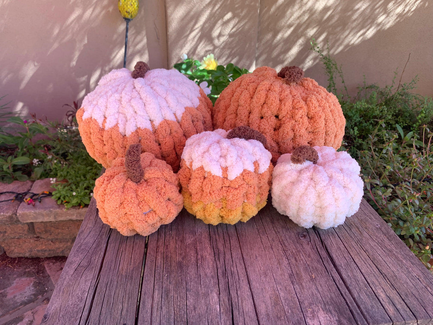 Chunky Knit Pumpkins