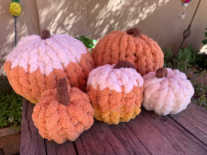 Chunky Knit Pumpkins