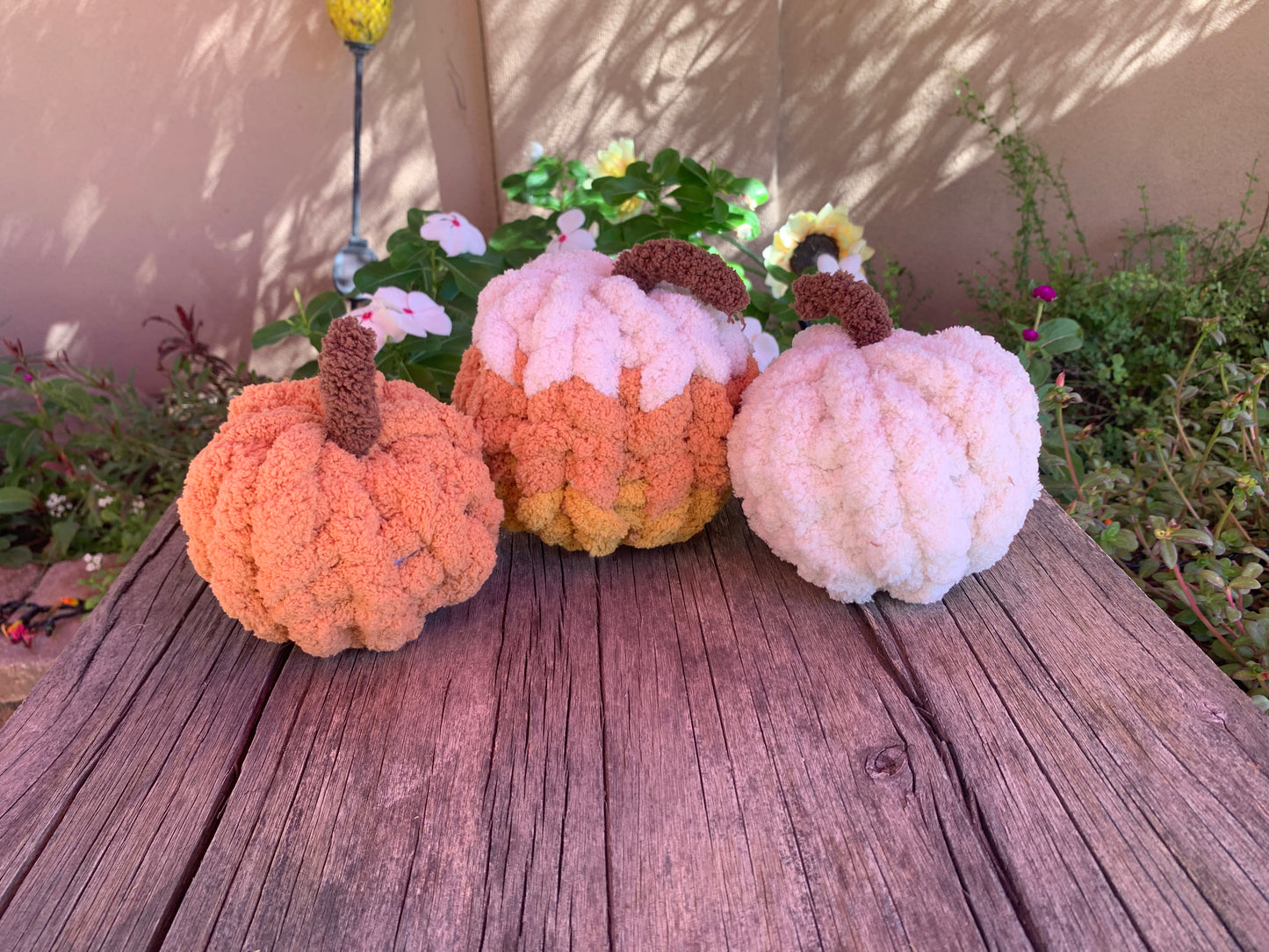 Chunky Knit Pumpkins