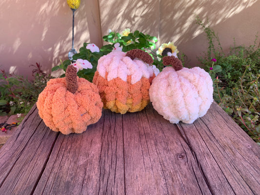 Chunky Knit Pumpkins