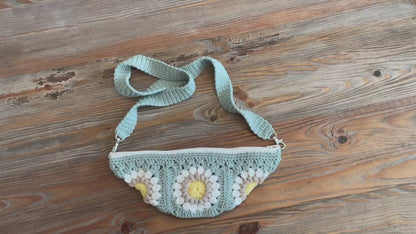 Granny Square Belt Bag